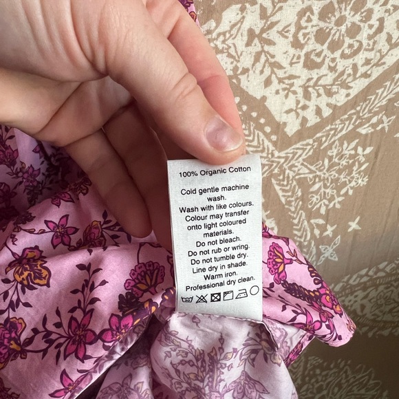 MATTEAU Floralprint Cottonpoplin Mini Dress - Picture 9 of 10